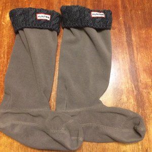 Cable knit Hunter Boot Liners
